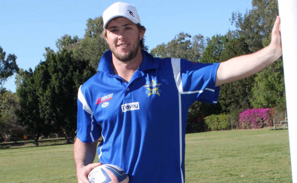 Central Highlands Player of the Year and Emerald Cowboys forward Todd Williams. Central Highlands Player of the Year and Emerald Cowboys forward Todd Williams.
